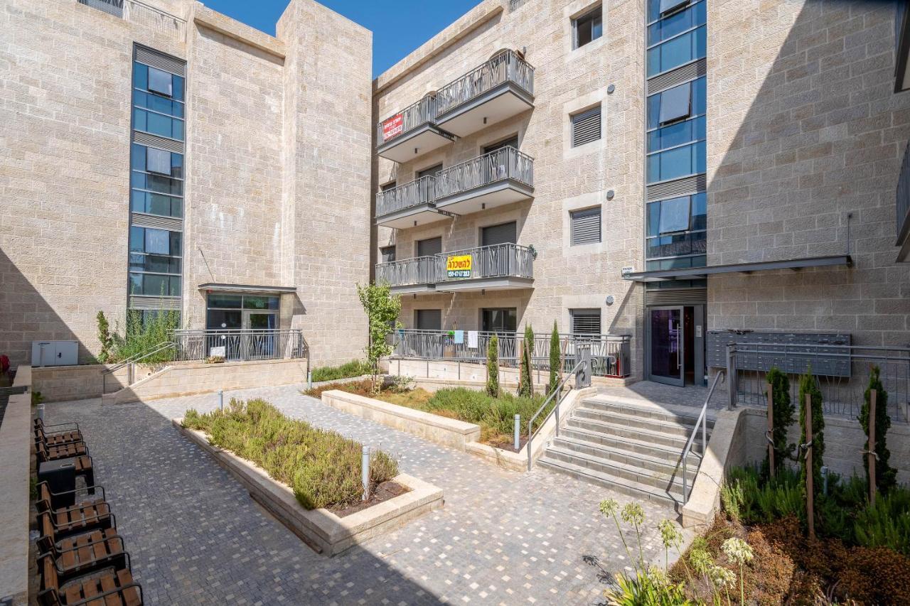 2Bdr W Parking Shirat Haneviim - Mamilla Area Sea-U Jerusalem Exterior photo
