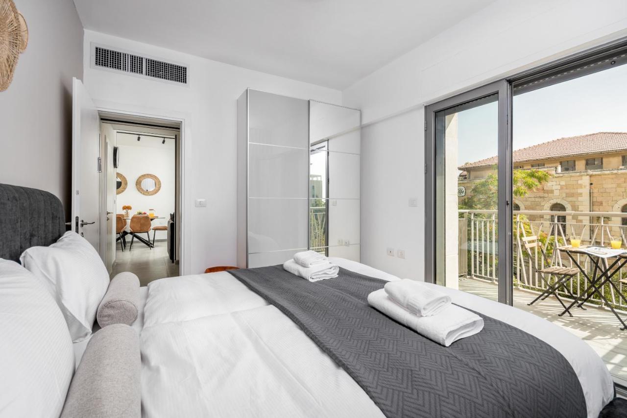 2Bdr W Parking Shirat Haneviim - Mamilla Area Sea-U Jerusalem Exterior photo