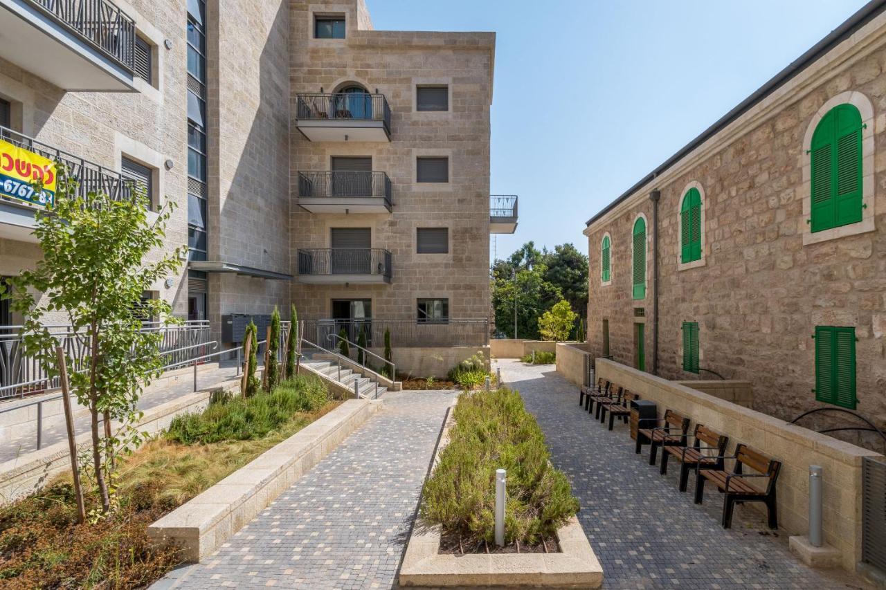 2Bdr W Parking Shirat Haneviim - Mamilla Area Sea-U Jerusalem Exterior photo